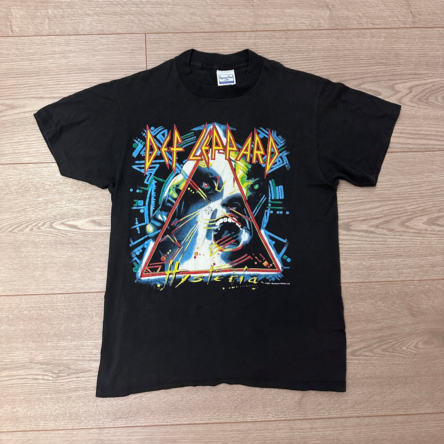 1987 Def Leppard Hysteria Tour Shirt