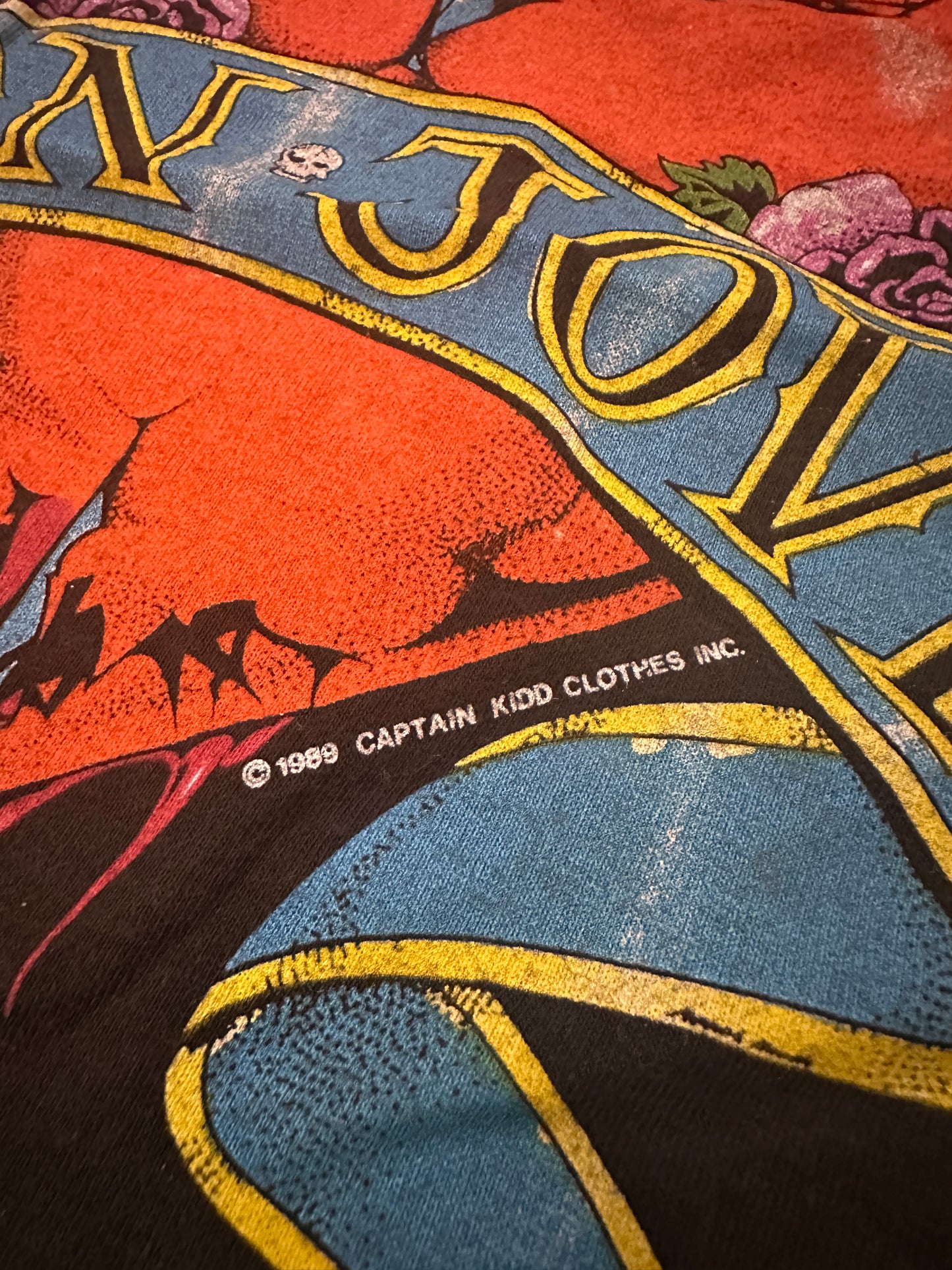 1989 Bon Jovi America Tour Shirt