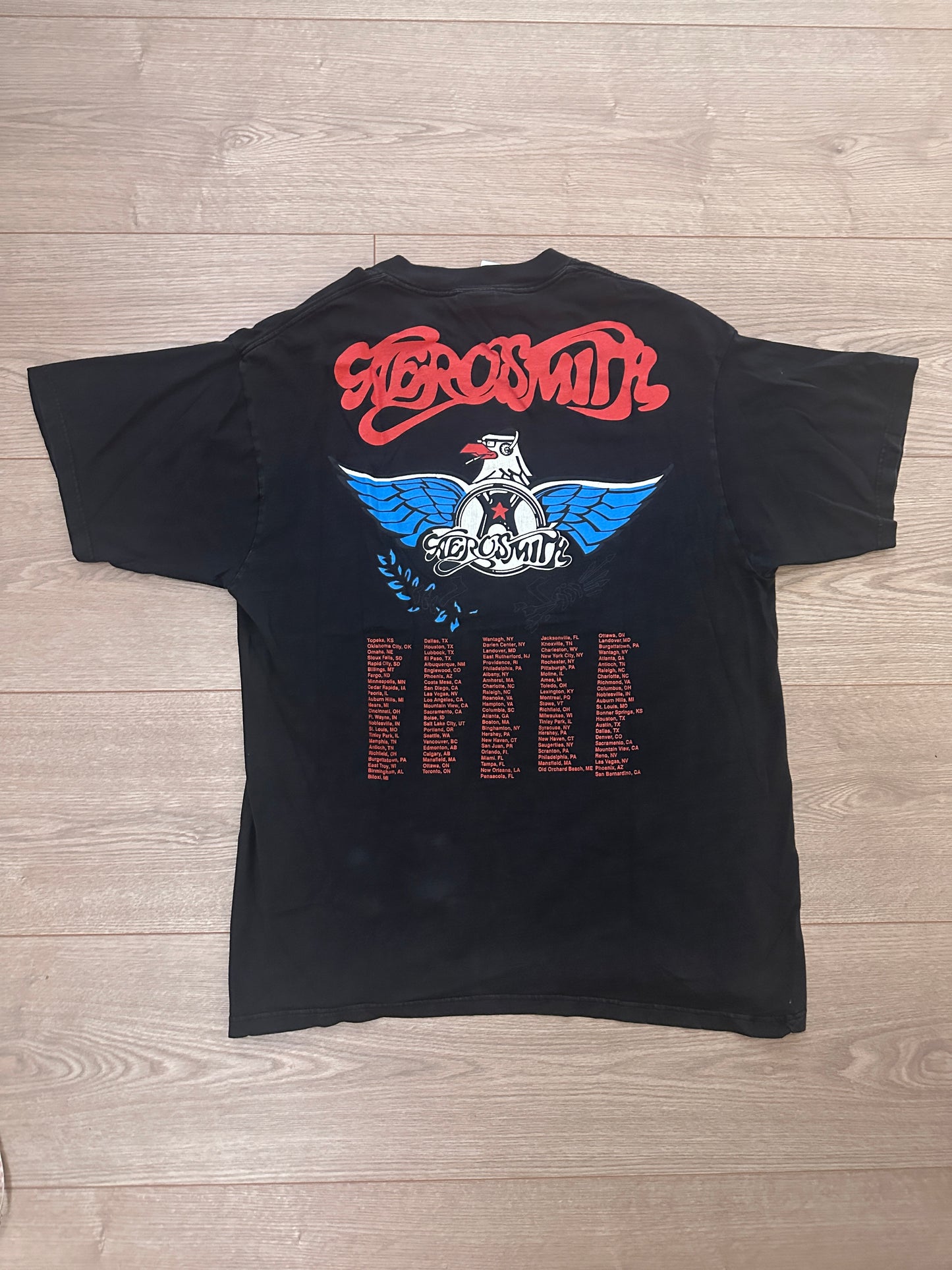1994 Aerosmith Get a Grip Tour Shirt