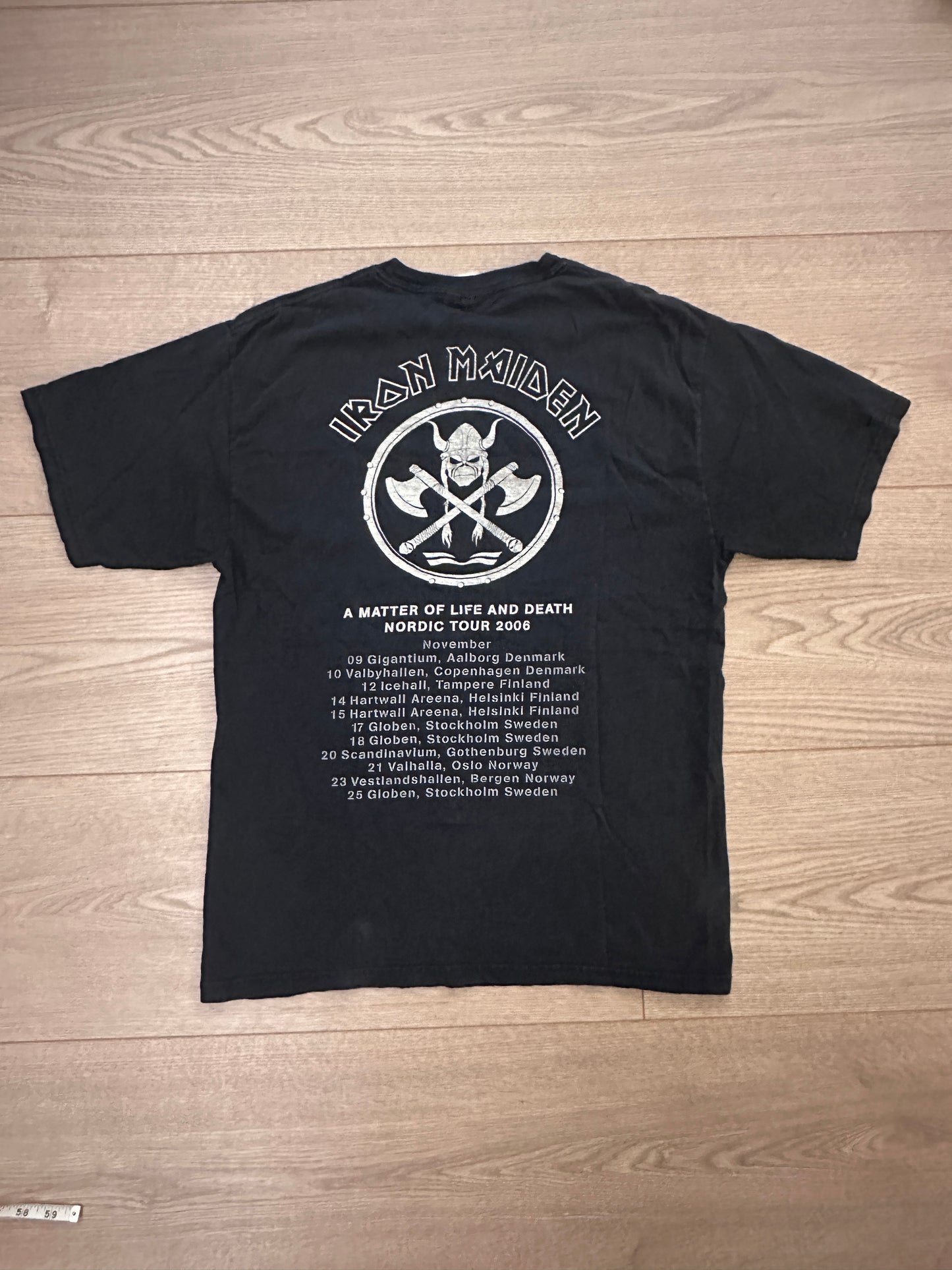 2006 Iron Maiden Nordic Tour Shirt