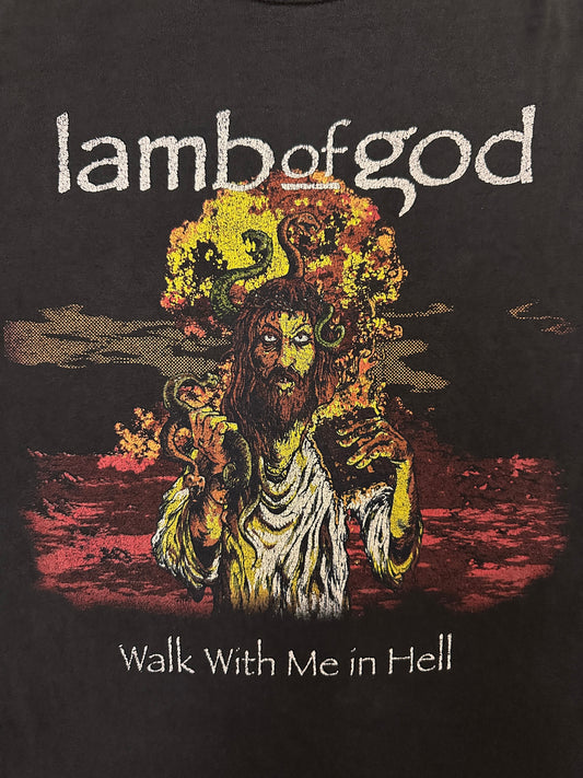 2007 Lamb of God Walk with Me in Hell Tour Shirt