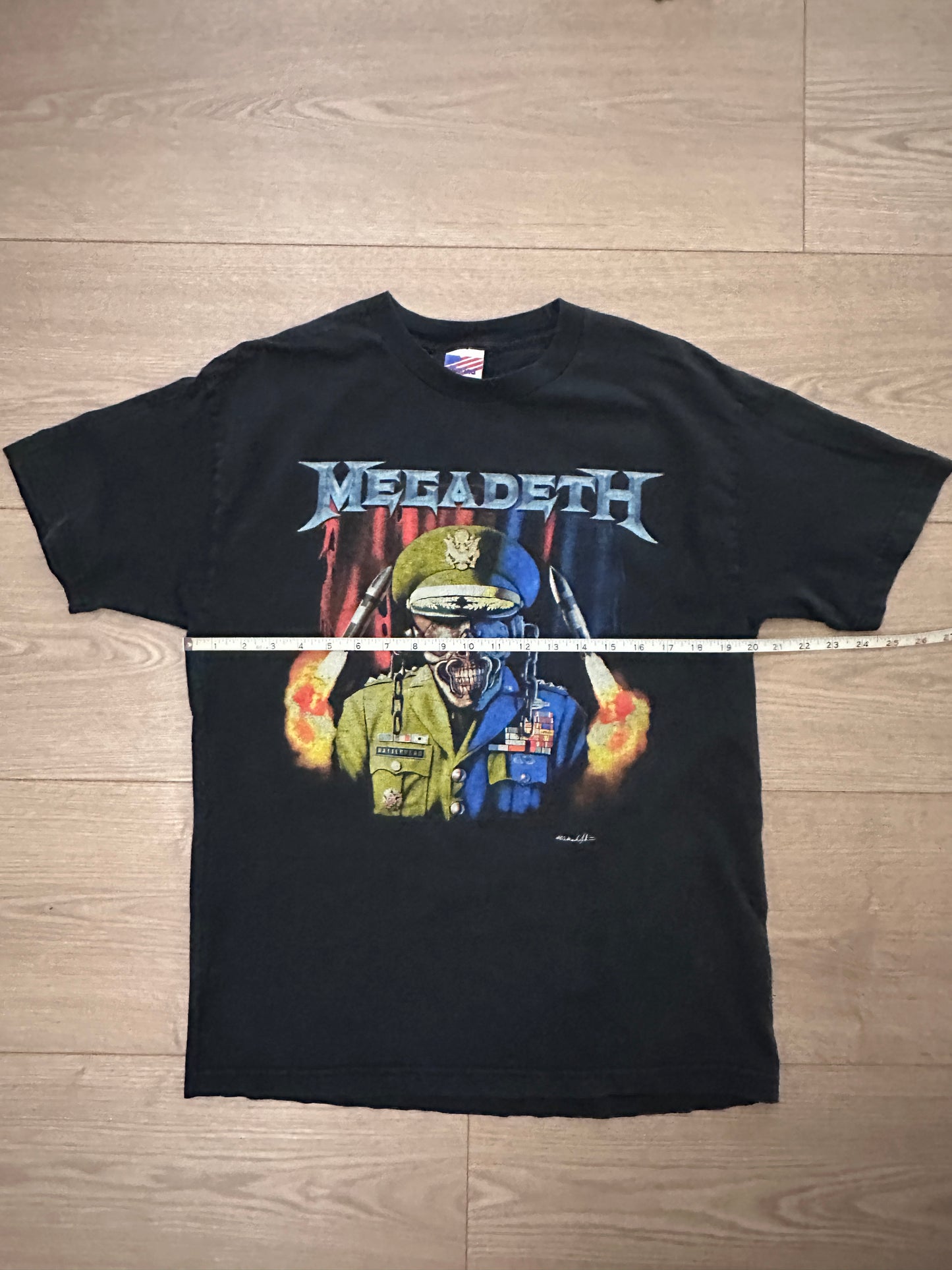 2005 Megadeth Rattlehead Shirt