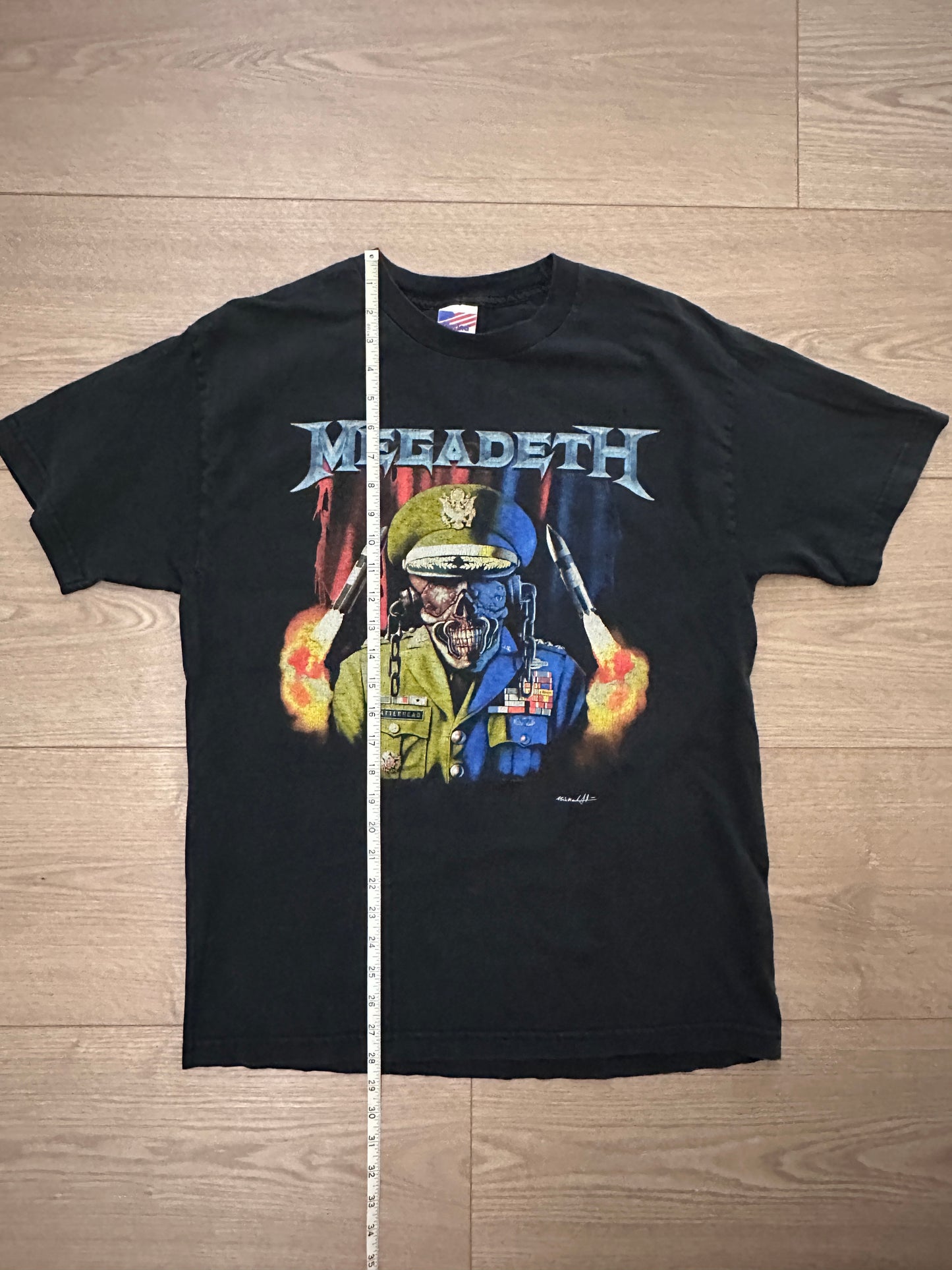 2005 Megadeth Rattlehead Shirt