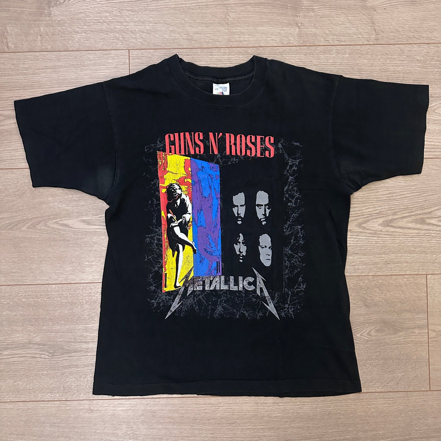 1992 Metallica Guns N Roses Tour Shirt