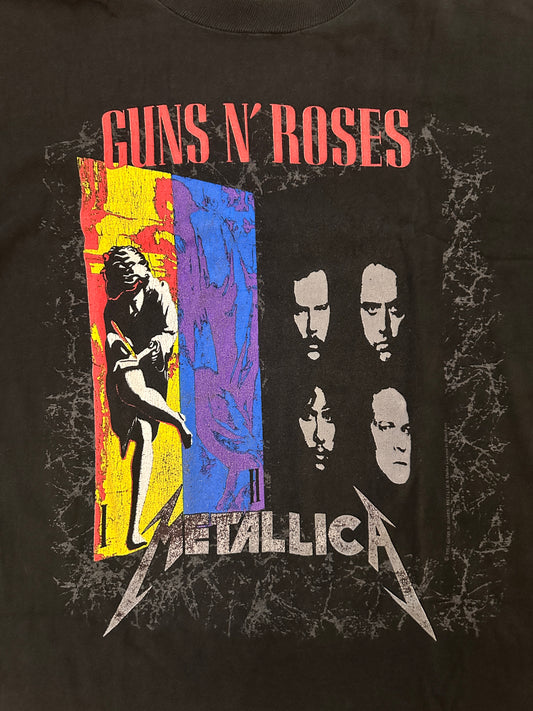 1992 Metallica Guns N Roses Tour Shirt
