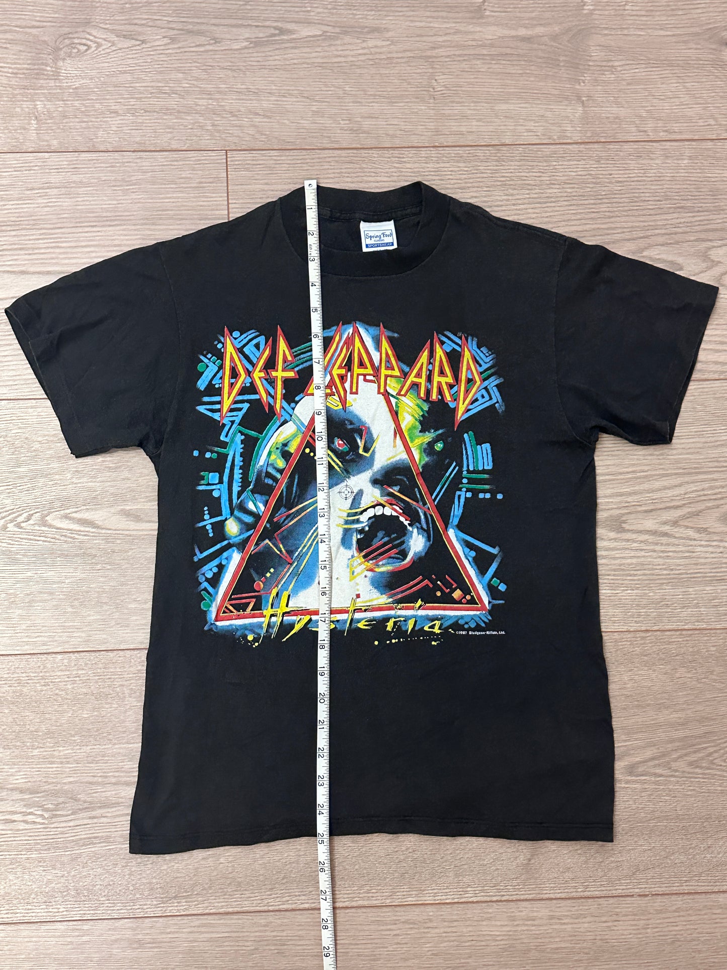 1987 Def Leppard Hysteria Tour Shirt