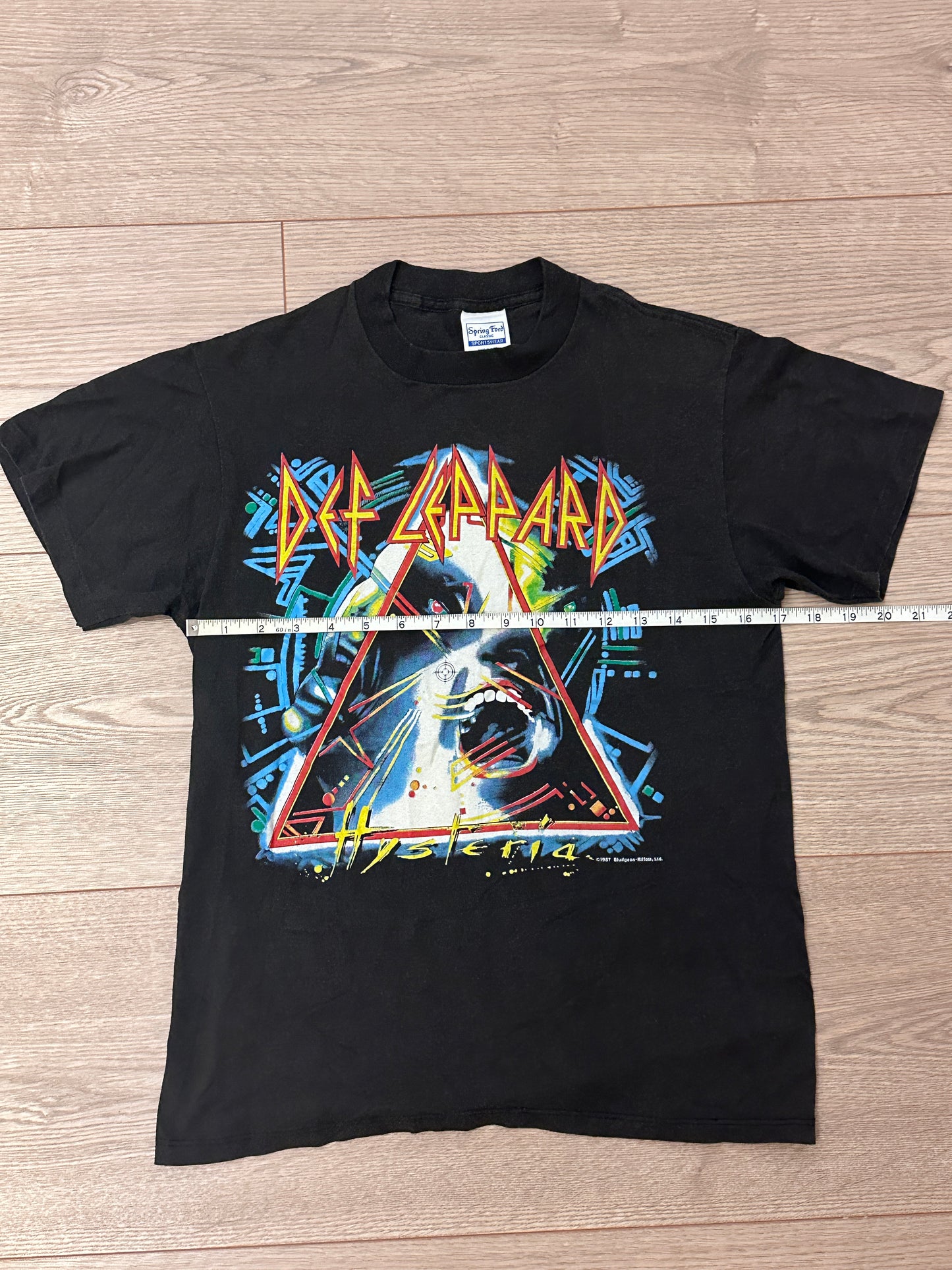 1987 Def Leppard Hysteria Tour Shirt