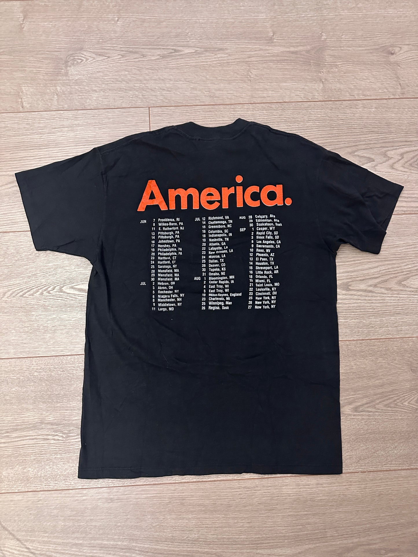 1989 Bon Jovi America Tour Shirt