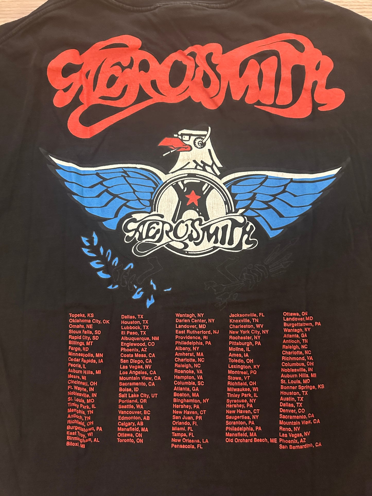 1994 Aerosmith Get a Grip Tour Shirt