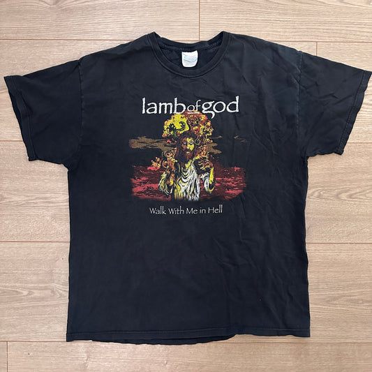 2007 Lamb of God Walk with Me in Hell Tour Shirt