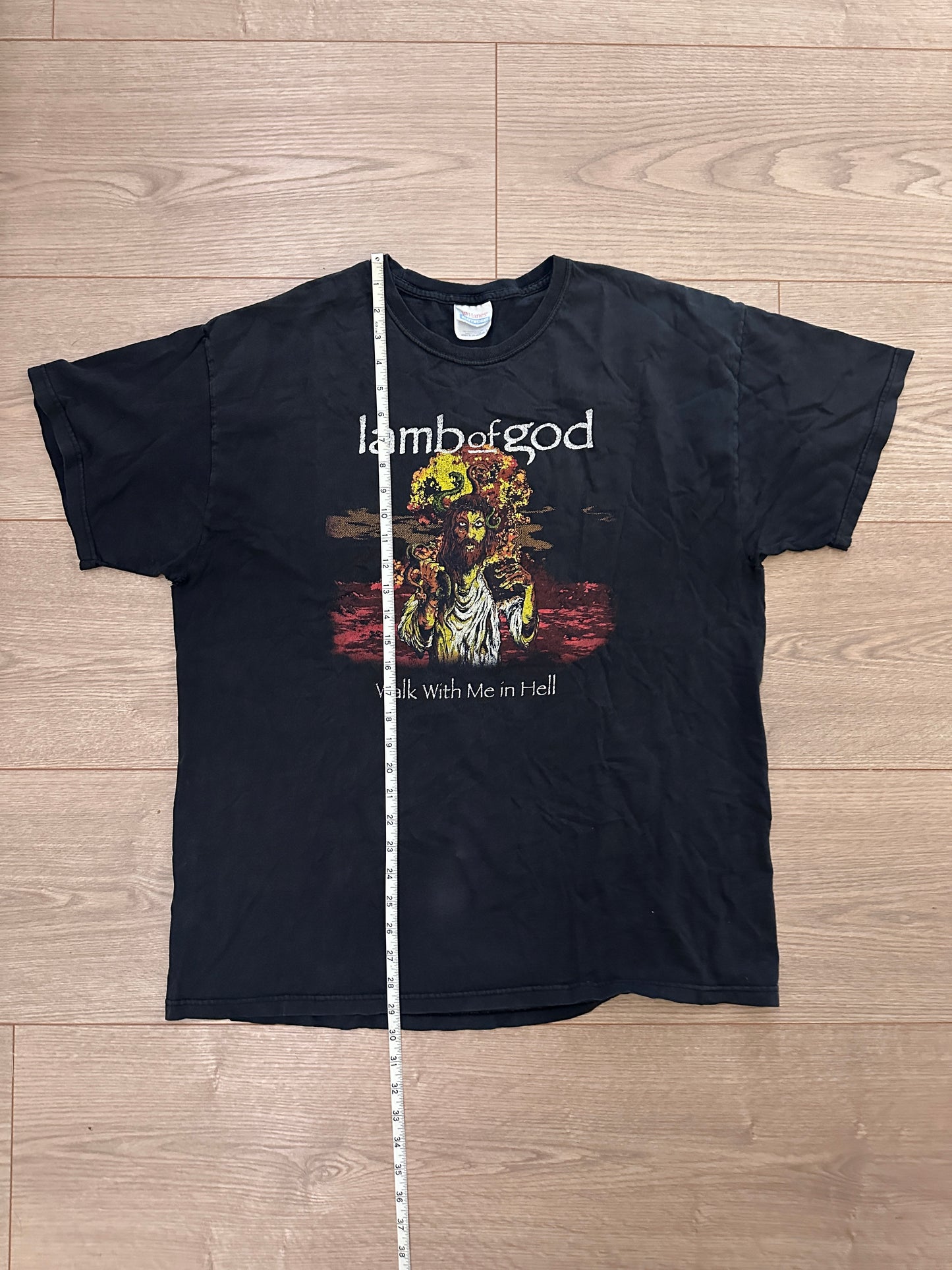 2007 Lamb of God Walk with Me in Hell Tour Shirt