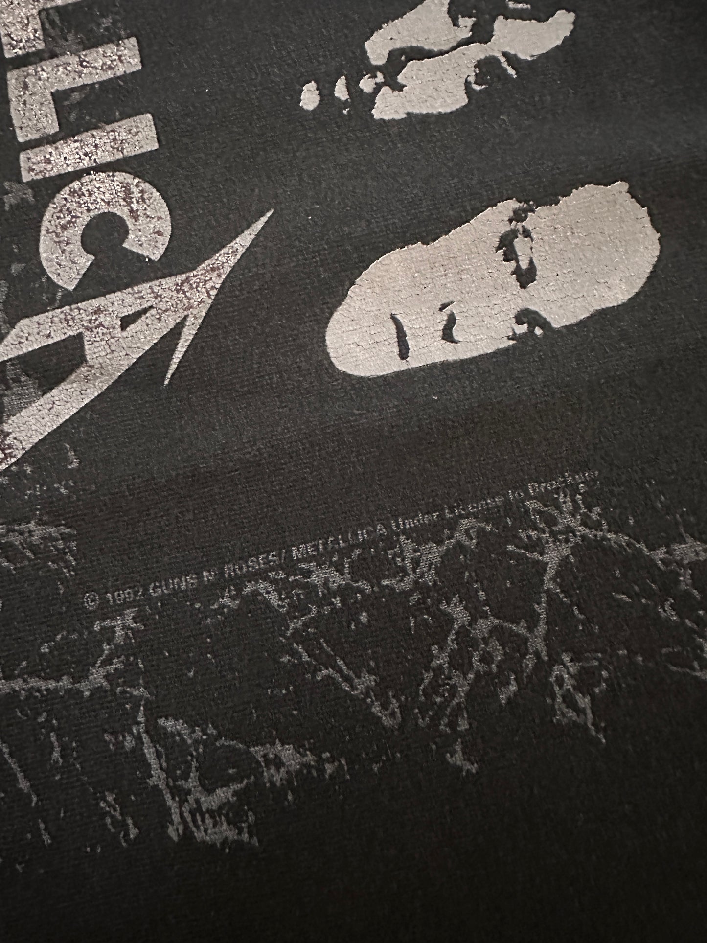 1992 Metallica Guns N Roses Tour Shirt